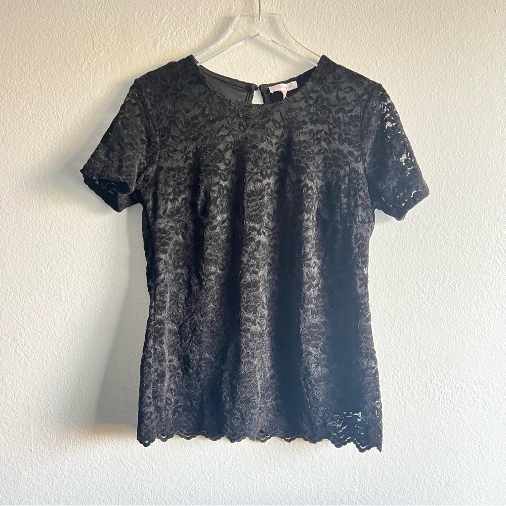 Teddi Rose Beautiful Lace Top Floral pattern Size Medium NWT - Picture 4 of 8